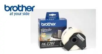 ETIQUETA PRECORTADA BROTHER DK1201 29MM X 90MM 400 ETIQUETAS
