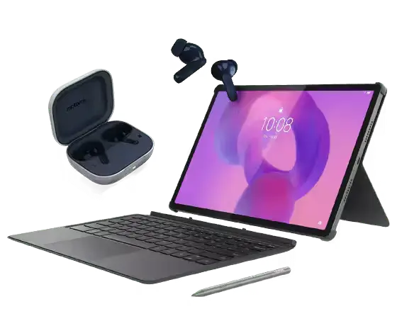 TABLET LENOVO IDEA TAB PRO 12.7 8GB 256GB 1 2 AND 14 1WTY TECLADO PLUMA (MOTO BUDS)